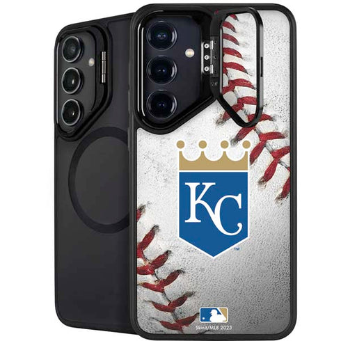 MLB Kansas City Royals Game Ball Galaxy S24 FE Kickstand Case